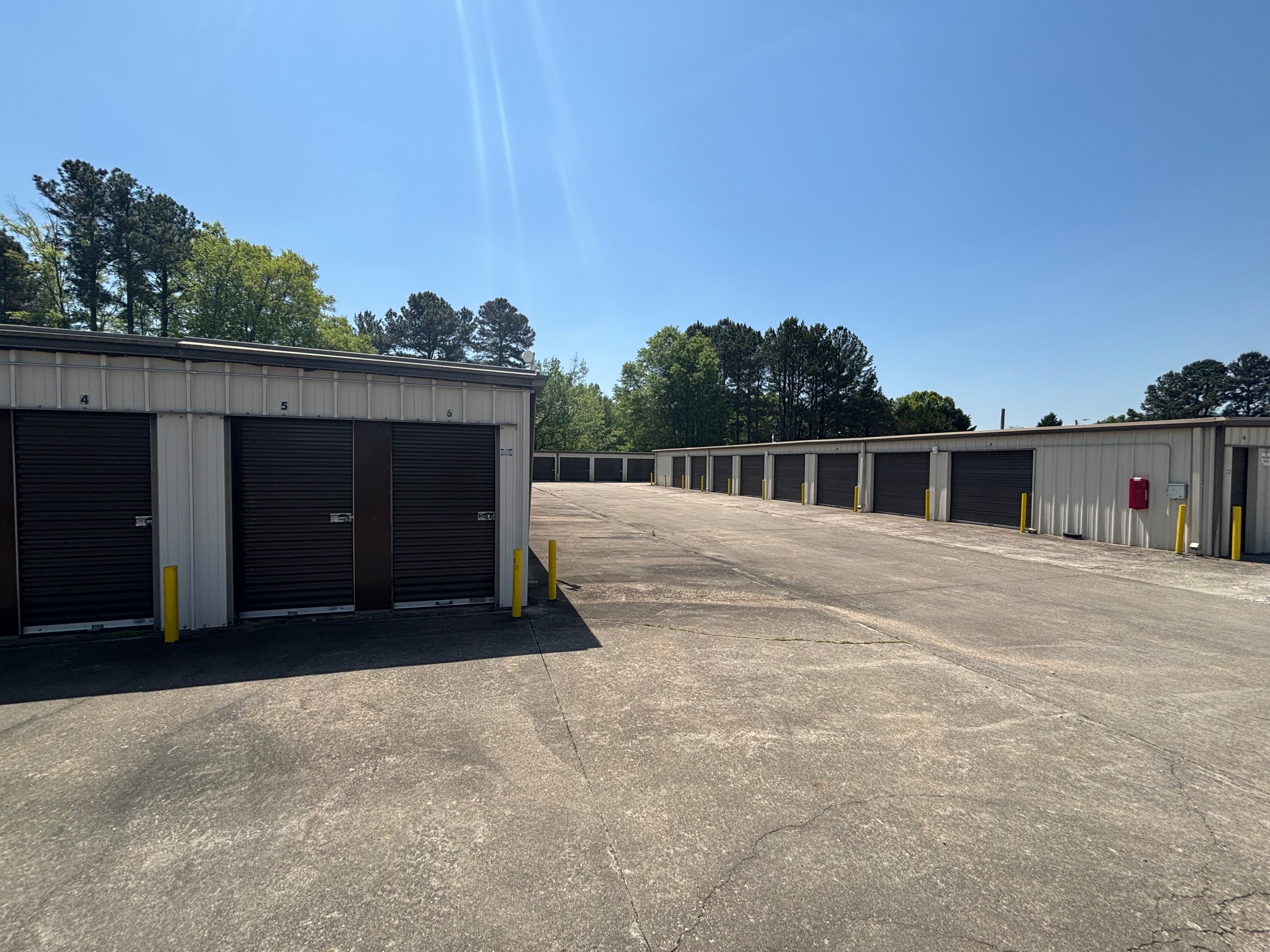 secured units in Oxford, NC
